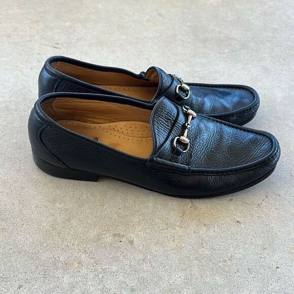 Martin Dingman Addison Horse Bit Calf-Skin Loafer Men’s Sz 13 - Picture 9 of 16